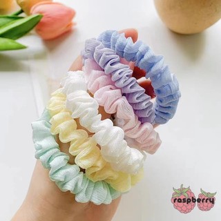 🍓raspberry🍓 dây cột tóc vải co giãn dễ thương dành cho nữ