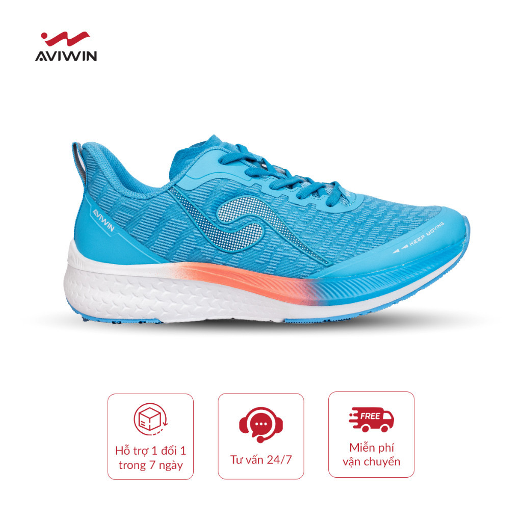 Aviwin Giày thể thao chạy bộ nam xanh dương Avispeed chính hãng