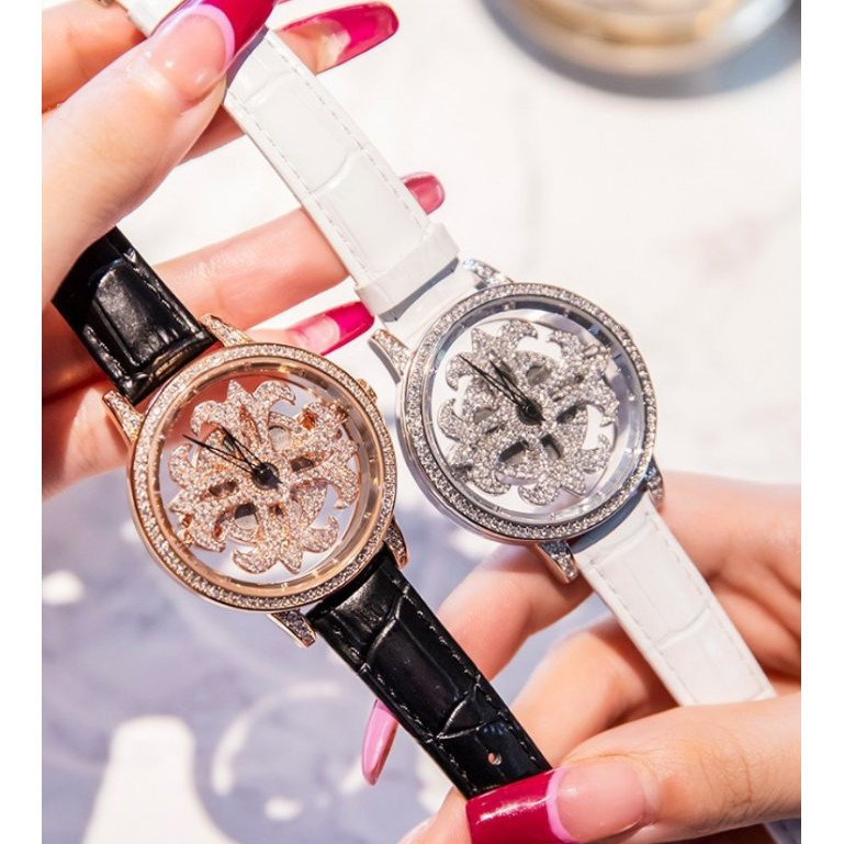 Đồng hồ nữ chính hãng mặt xoay Davena D31365,Size :39mm dây da,chính hãng 100%
