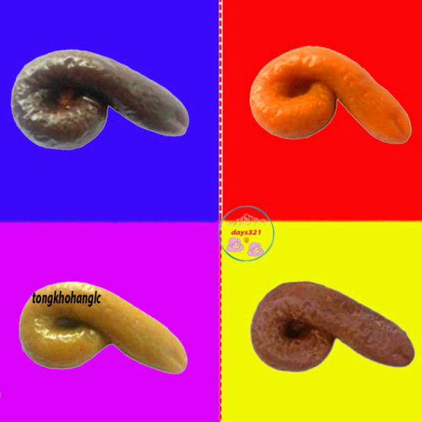 Cục Phân Giả 4 MÀU 💩 Tỷ Lệ Như Thật Đồ Chơi Giải Trí Độc Lạ Hài Hước Troll Bạn Bè, Đạo Cụ Quay Clip 