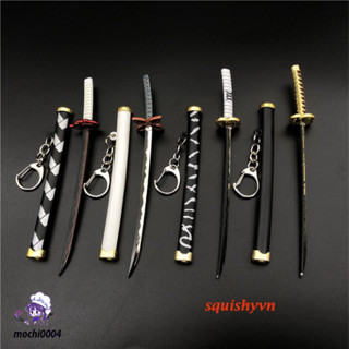  Móc khoá kiếm Nhật katana Mô hình kiếm katana one piece kim loại slime 
