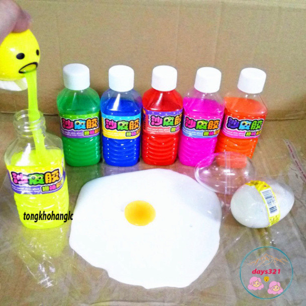 Slime Trứng, Slam Chai Nước, đồ chơi trẻ em sáng tạo đồ chơi