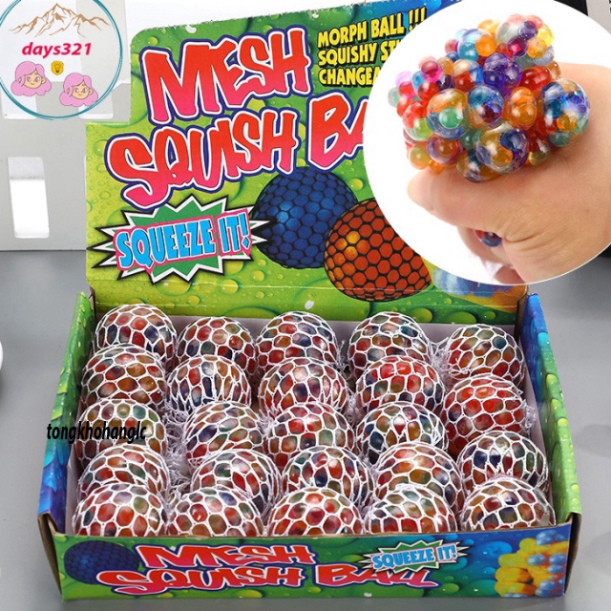 [LOẠI TO] Đồ chơi trứng lưới Slam bóp vui nhộn đồ chơi