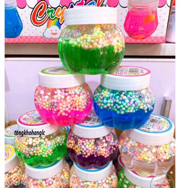 Đồ Chơi Slime Hình Ma Bí Ngô Dùng Để Trang Trí Halloween Slam đồ chơi