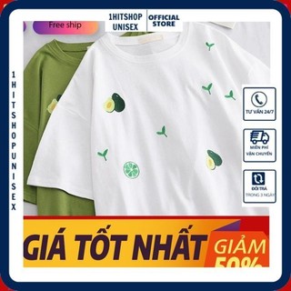 Áo Phông Nữ 1HITSHOPUNISEX  Áo Thun Tay Lỡ Quả Bơ cực đẹp và duyên dáng - form rộng