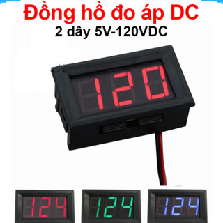Đồng hồ đo áp dc 2 dây 5v-120vdc