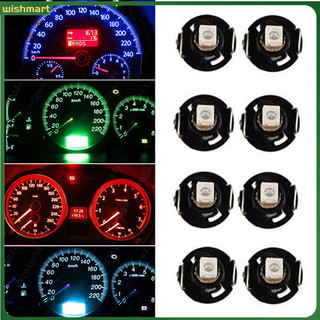 Set 10 bóng đèn LED T4.2 12V dùng để trang bị cho bảng đồng hồ xe ô tô