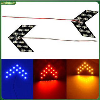 Set 2 Đèn Led Xi Nhan Hình Mũi Tên Gắn Gương Chiếu Hậu Xe Hơi