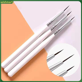 Set 3 cọ vẽ móng tay chuyên nghiệp