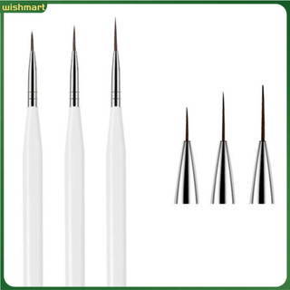 Set 3 Cọ Vẽ Móng Tay Chuyên Nghiệp