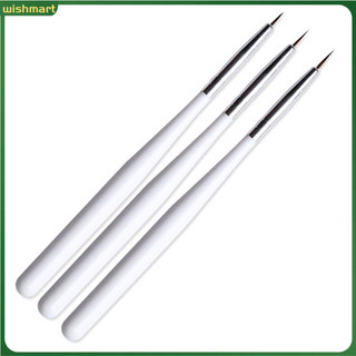 Set 3 Cọ Vẽ Móng Tay Chuyên Nghiệp
