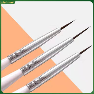 Set 3 Cọ Vẽ Móng Tay Chuyên Nghiệp