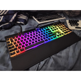 Keycap Corsair lắp vừa PBT dày in doubleshot xuyên led font chữ đẹp hơn keycap nút phím mặc định Razer , km keypulle dài