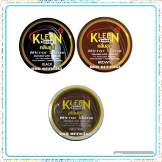  Xi đánh giày túi xách các chất liệu da Kleen Shoes ba màu  đen ,nâu,không màu  