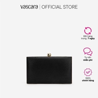 Vascara ví dự tiệc cầm tay vân da kỳ đà - clu 0096