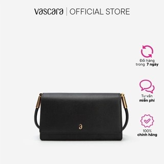 Vascara túi xách leather nhiều ngăn quai phối gold - sat 0291