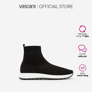 Vascara giày sneaker vải knit cổ cao - snk 0046