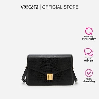 Vascara Túi Đeo Chéo Nắp Gập Vân Kì Đà - SHO 0219