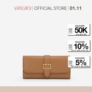 Vascara ví cầm tay nhiều ngăn phối belt - wal 0226