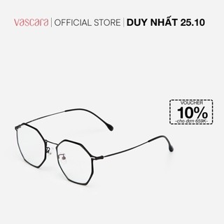 Vascara Kính Mắt Hình Đa Giác Gọng Nhỏ SPE 0008 Đen