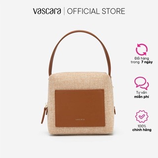 Vascara Túi Xách Tay Bucket Phối Da SAT 0283