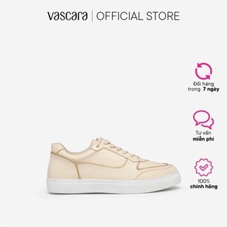 Vascara Giày Sneaker Viền Chỉ Nổi Thời Trang SNK 0042 Be