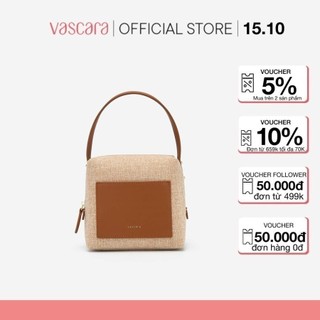 Vascara Túi Xách Tay Bucket Phối Da SAT 0283 Hồng
