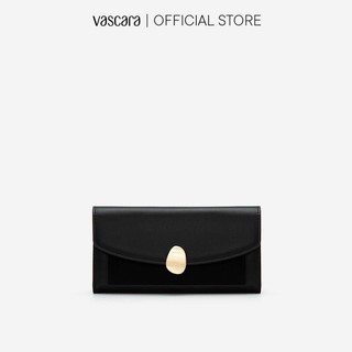 Vascara Ví Cầm Tay Trang Trí Vân Đá Marble WAL 0204 Đen