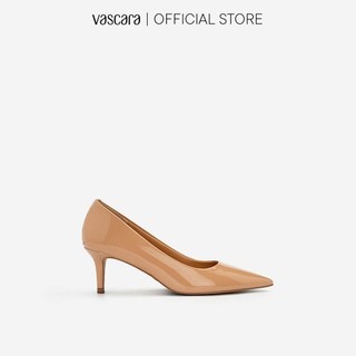 Vascara Giày Cao Gót Bít Mũi Nhọn Thanh Lịch BMN 0475 Be