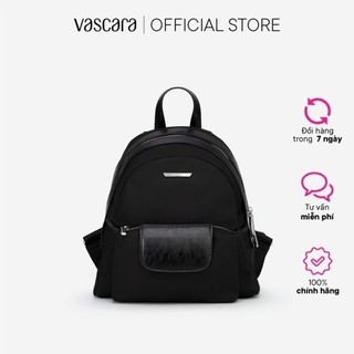 Vascara Balo Mini Vải Dù Phối Da BAC 0149 Cam