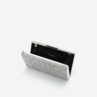 Vascara Ví Dự Tiệc Phối Sequin CLU 0074 Bạc