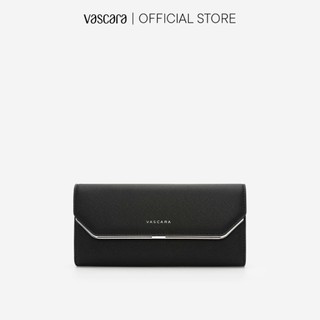 Vascara Ví Cầm Tay Nắp Gập Viền Ánh Kim WAL 0165
