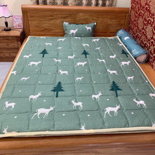  Tấm Trải Đệm Topper Nệm Trải Giường Trải Sàn Siêu Mỏng Cho Cả 4 Mùa Chiếu Trải Đa Năng 