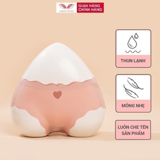 Quần lót nữ đúc su thun lạnh viền sóng VINGO Q412 VNGO