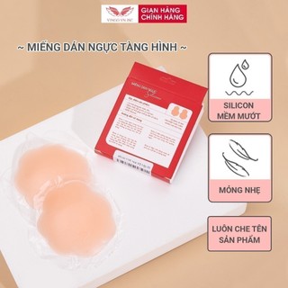 Miếng dán ngực silicon tàng hình mặc đồ bơi VINGO dán không lộ viền SI2VG VNGO