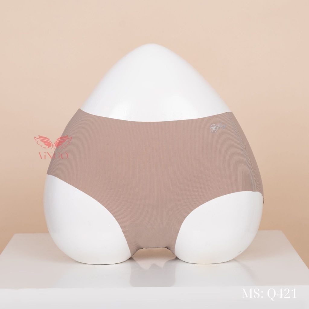 Quần lót nữ su thạch tàng hình không viền VINGO hàng Việt Nam Q421 VNGO