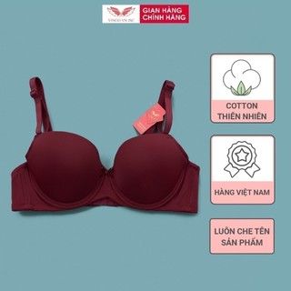 Áo lót nâng ngực cotton nữ VINGO mút mỏng 1.5cm có gọng gom ngực tạo khe mặc áo dài hàng Việt Nam cao cấp S157 VNGO