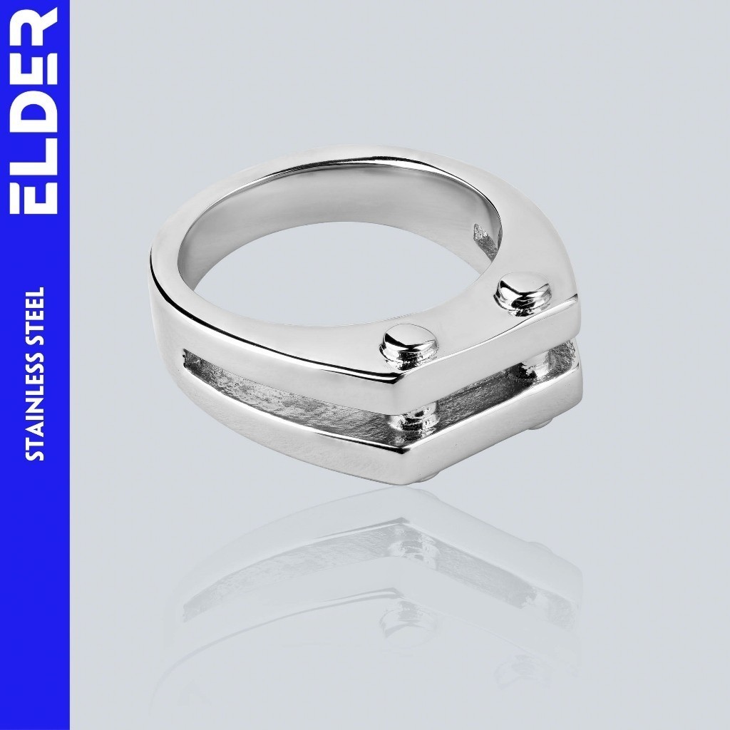 Nhẫn Thời Trang Stainless Steel Screws Elder