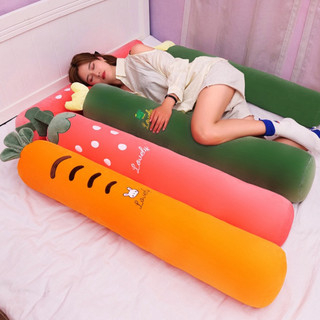  Gấu Bông Gối Ôm Hình Hoa Quả Cà Rốt Dâu Tây Xương Rồng Gối Ôm Lót Bông Chất Lượng Cao Co Dãn 4 Chiều 