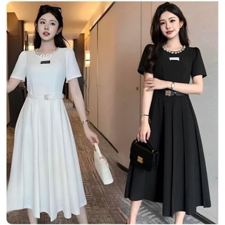 (HÀNG NHẬP - CAO CẤP ) VÁY ĐẦM XẾP LY DÁNG XÒE ĐÍNH HẠT SIÊU ĐẸP (CC170424470)