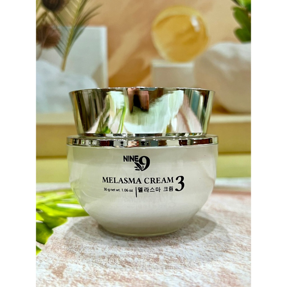 Kem nám ban đêm Nine 9 số 3 30gr  mờ nám, tàn nhang dưỡng trắng da mịn màng hiệu quả