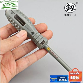 Tua vít cách điện 2 cạnh kiêm bút thử điện thông minh chống va đập nhật bản, bút thử điện chuyên dụng a.luog