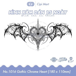 CIPI MART - Hình xăm tạm thời 15 NGÀY - chống nước, cọ xát 1016