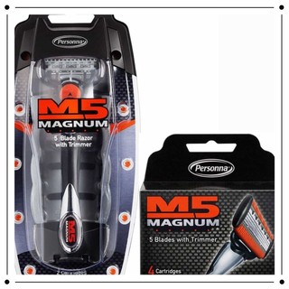 ComBo Bộ dao cạo râu 5 lưỡi M5 magnum