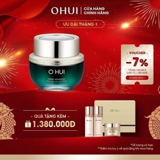 Kem dưỡng chống lão hoá, củng cố tầng cốt lõi OHUI Prime Advancer Ampoule Capture Cream 50ml