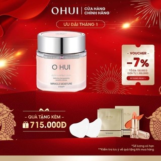 Kem dưỡng ẩm mịn mượt căng sáng da OHUI Miralcle Moisture Cream 100ml