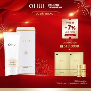 Kem nền BB Cream che khuyết điểm hoàn hảo OHUI Ultimate Britening SPF50+/PA++++ 45ml