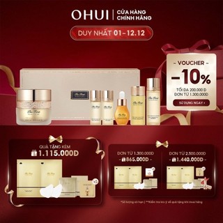 Bộ dưỡng tái sinh da 6 món toàn diện OHUI The First Geniture Cream Intensive Special Set