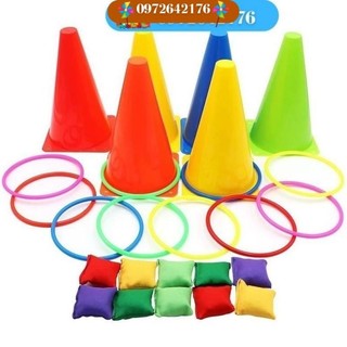 Game Ném Vòng Chóp 23 CM Giúp Trẻ vận động tay, mắt linh hoạt