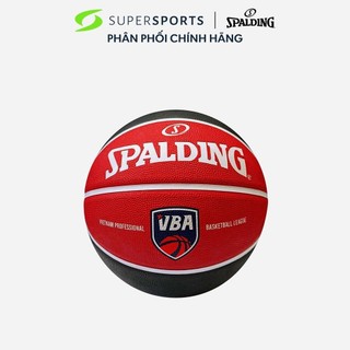 Banh bóng rổ spalding vba team saigon heat outdoor - đỏ - 84-470z